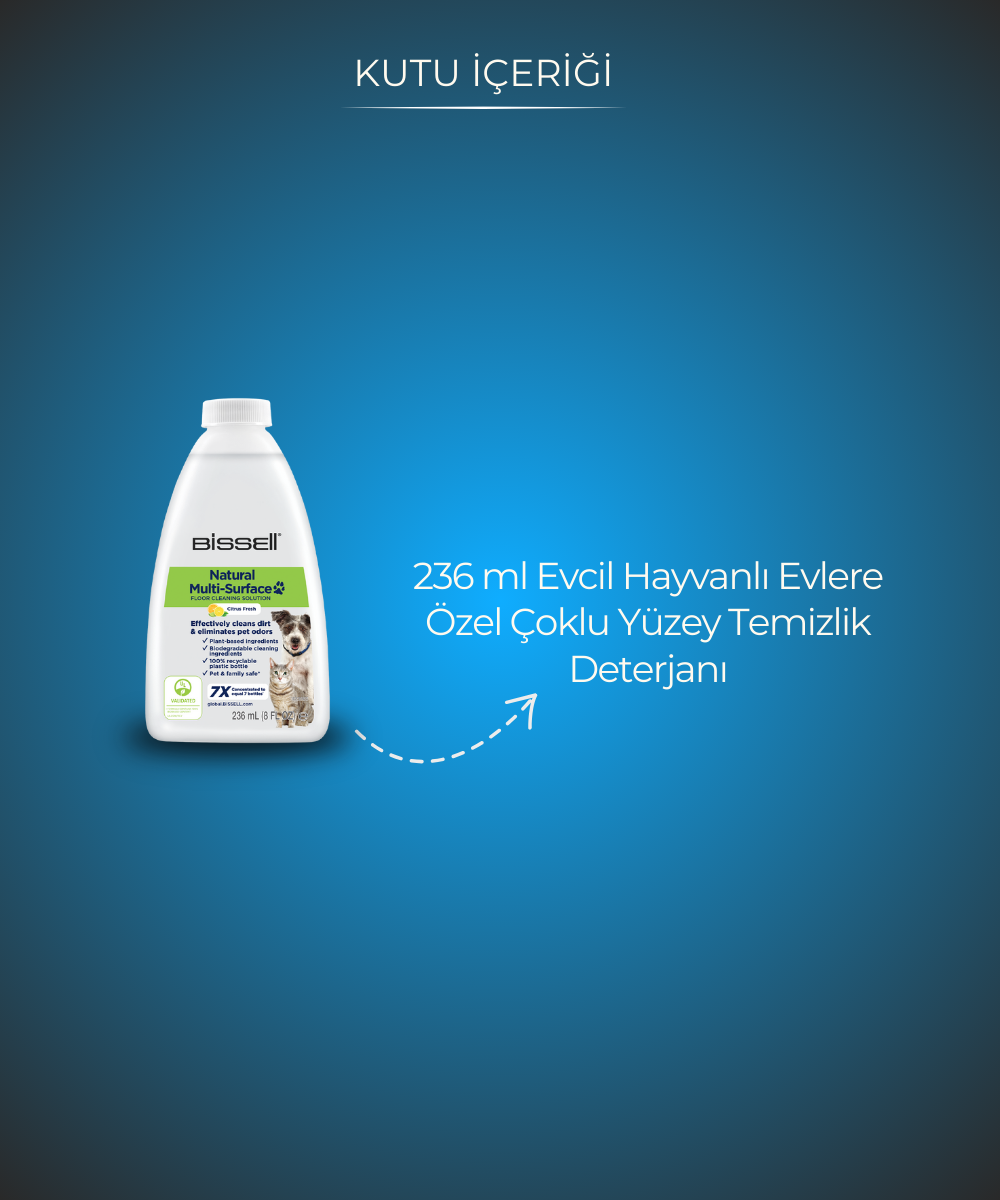 Bissell Türkiye SpinWave + Vac Pet Kablosuz Vakumlu Zemin Silme Makinesi SpinWave + Vac Pet Kablosuz Vakumlu Zemin Silme Makinesi