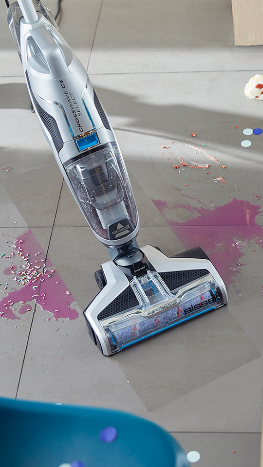 CrossWave C3 Select Yüksek Vakumlu Süpürme ve Silme Makinesi