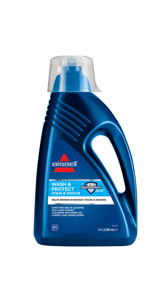 Wash&Protect Halı Yıkama ve Leke Çıkarma Makinelerine Uygun Leke Çıkarıcı ve Koku Giderici Deterjan (1,5 L)