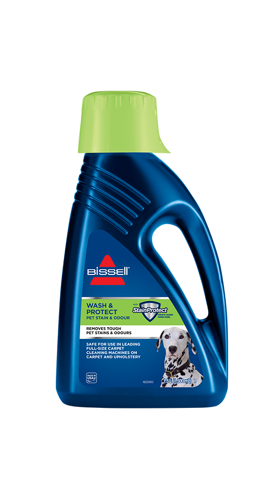 Wash&Protect Halı Yıkama ve Leke Çıkarma Makinelerine Uygun Hayvan Kirleri ve Kokularına Karşı Etkili Deterjan (1,5 L)