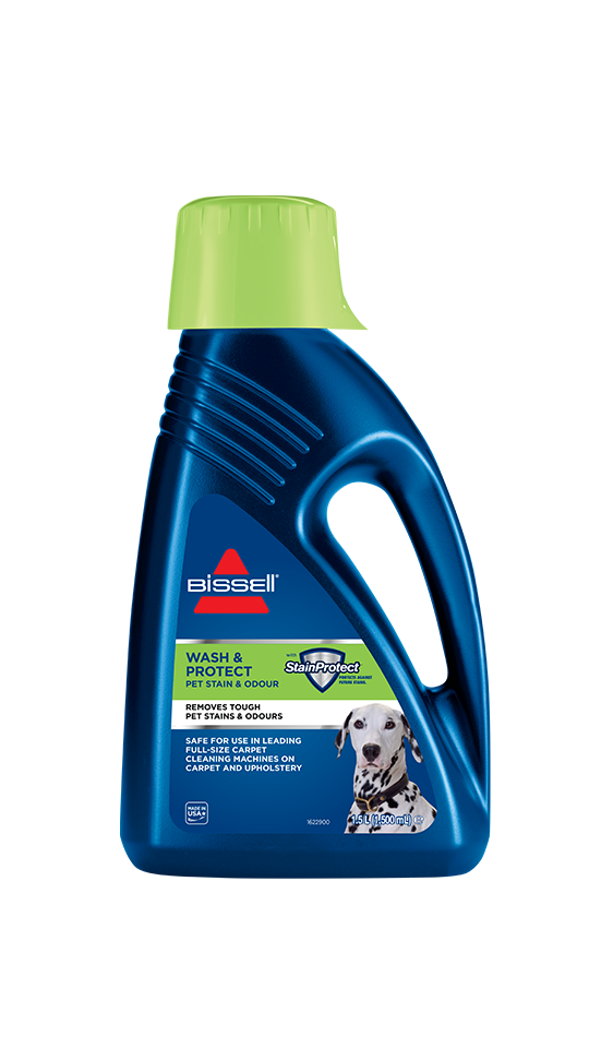 Wash&Protect Halı Yıkama ve Leke Çıkarma Makinelerine Uygun Hayvan Kirleri ve Kokularına Karşı Etkili Deterjan (1,5 L)