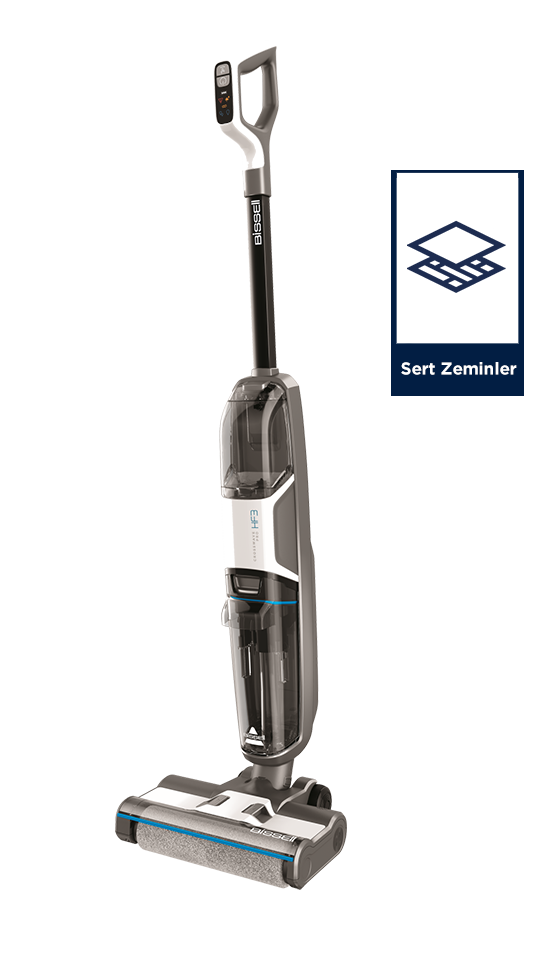 CrossWave HF3 Cordless Pro Yüksek Vakumlu Kablosuz Sert Zemin Süpürme ve Silme Makinesi
