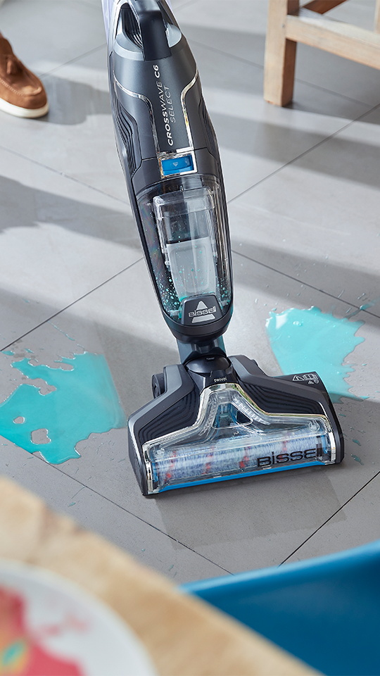 CrossWave C6 Cordless Select Yüksek Vakumlu Kablosuz Dikey Süpürme ve Silme Makinesi
