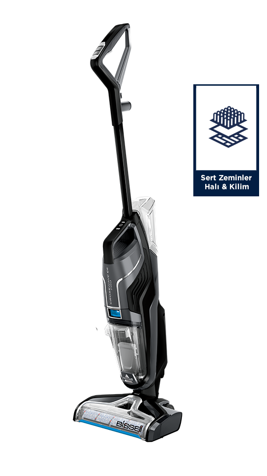 CrossWave C6 Cordless Pro Yüksek Vakumlu Kablosuz Dikey Süpürme ve Silme Makinesi