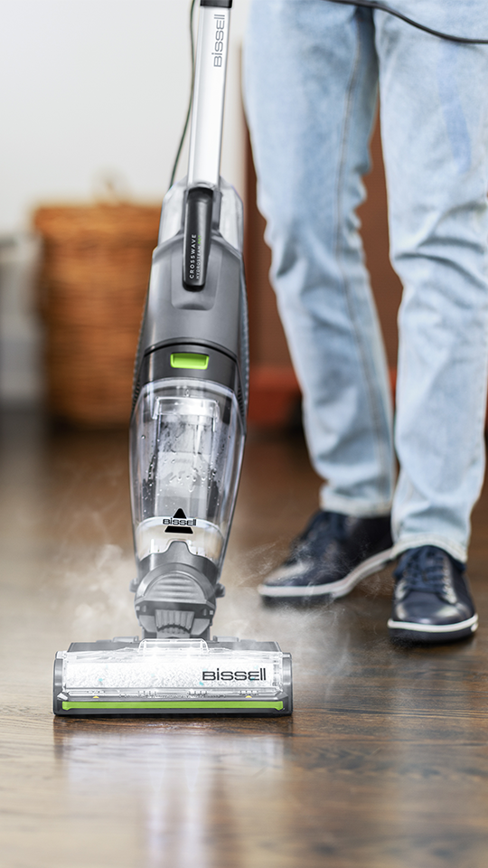 CrossWave HydroSteam Pet Select Buharlı Dikey Süpürme ve Silme Makinesi