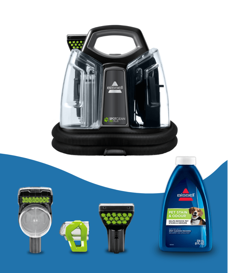 SpotClean Pet Plus Evcil Hayvanlı Evlere Özel Halı – Koltuk Yıkama ve Leke Çıkarma Makinesi