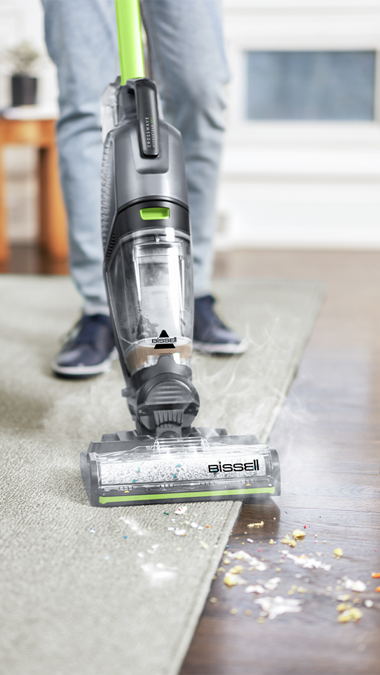 CrossWave HydroSteam Pet Buharlı Dikey Süpürme ve Silme Makinesi