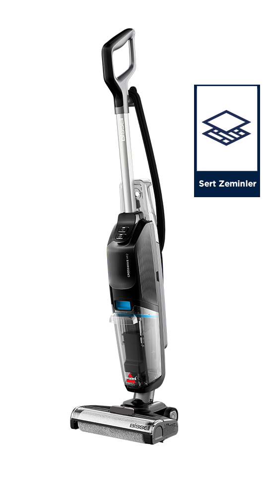 CrossWave HF2 Select Yüksek Vakumlu Sert Zemin Süpürme ve Silme Makinesi