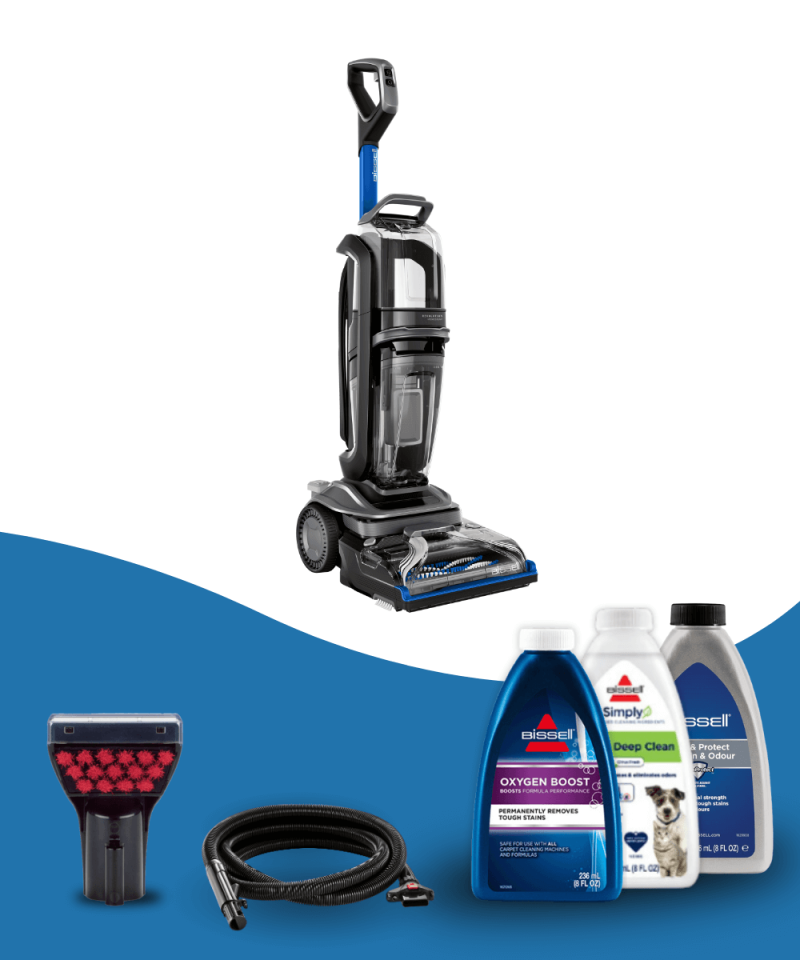 Revolution HydroSteam Buharlı Halı - Koltuk Yıkama ve Leke Çıkarma Makinesi