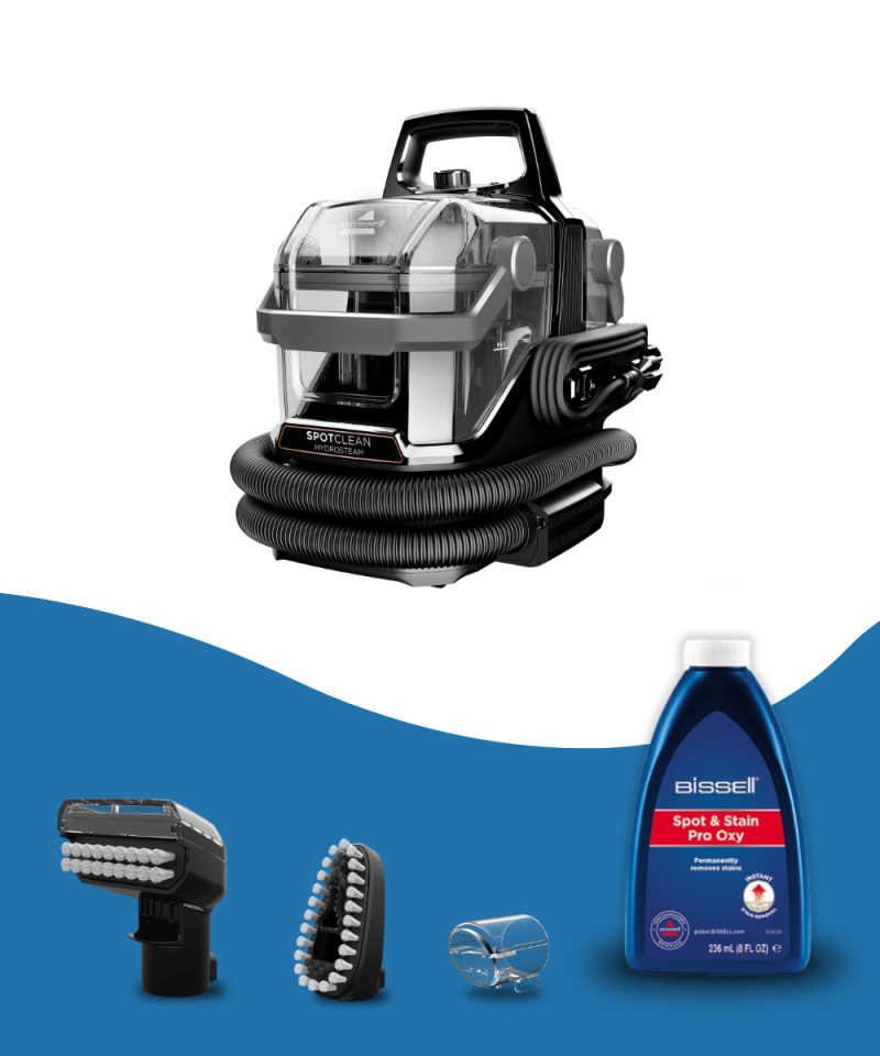 SpotClean HydroSteam Buharlı Farklı Yüzeylerde Kullanıma Uygun Halı – Koltuk Yıkama ve Leke Çıkarma Makinesi