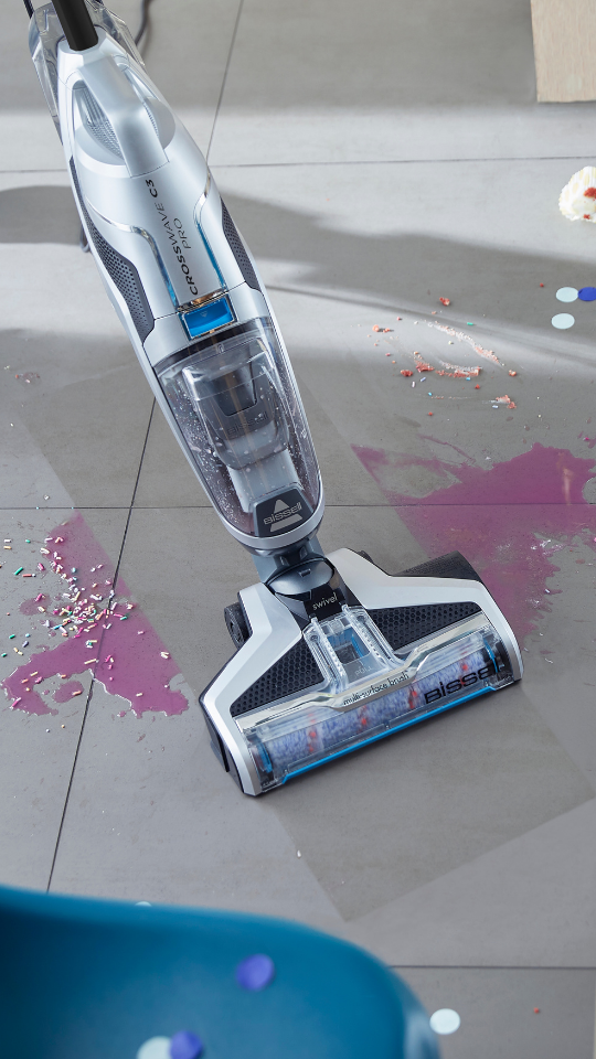 CrossWave C3 Pro 3’ü 1 Arada Islak & Kuru Süpürme ve Silme Makinesi