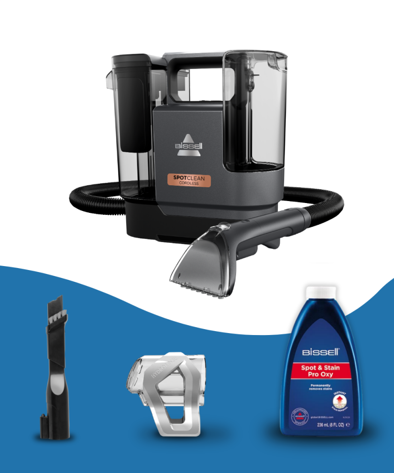 SpotClean Cordless - Kablosuz Koltuk Yıkama ve Leke Çıkarma Makinesi