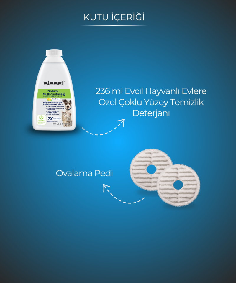 SpinWave + Vac Pet Select Kablosuz Vakumlu Zemin Silme Makinesi