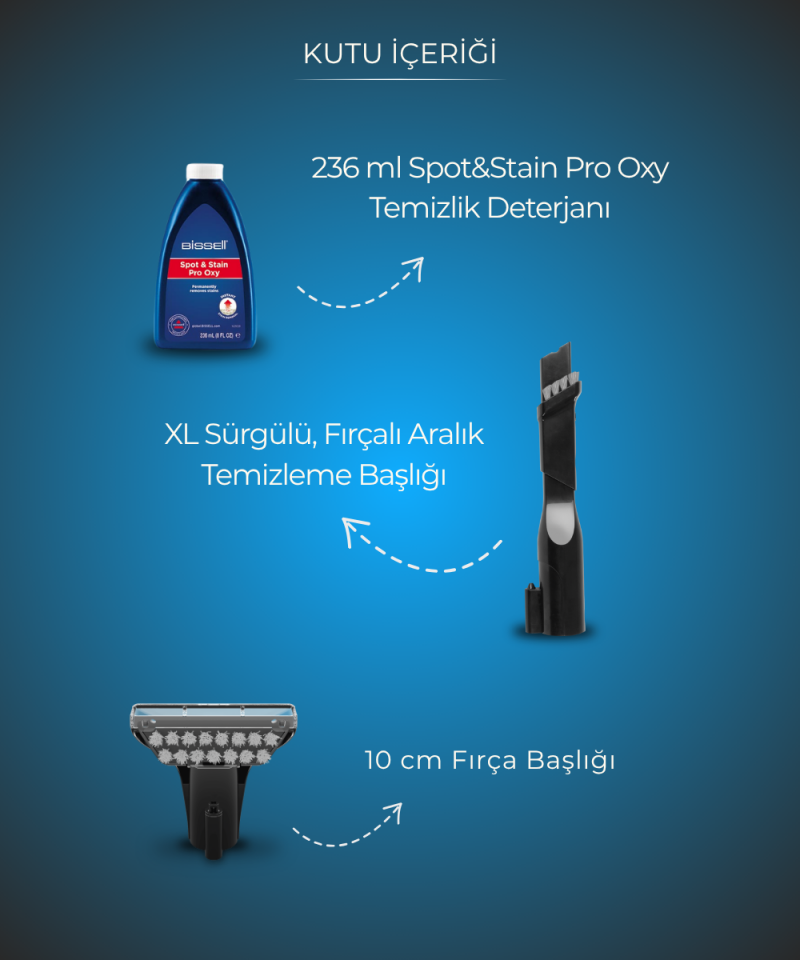 SpotClean C5 Pro – Koltuk Yıkama ve Leke Çıkarma Makinesi