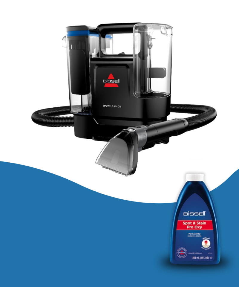 SpotClean C5 Select – Koltuk Yıkama ve Leke Çıkarma Makinesi